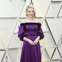 Lucy Boynton en la alfombra roja de los Premios Oscar 2019