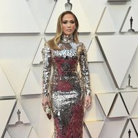 Jennifer Lopez en la alfombra roja de los Premios Oscar 2019