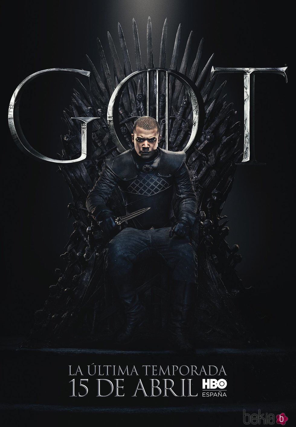 Foto cartel temporada final 'GOT' Gusano Gris