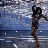 Maite Galdeano bailando flamenco durante la gala 9 tras salir de 'GH DÚO'