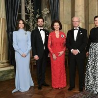 La Familia Real Sueca en la recepción a Stefan Löfven, Primer Ministro de Suecia