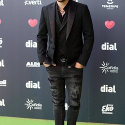 Cepeda en los Premios Cadena Dial 2019 en Tenerife