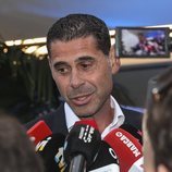 Fernando Hierro en la fiesta de inauguración de 'Insparya'
