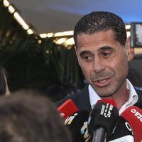 Fernando Hierro en la fiesta de inauguración de 'Insparya'