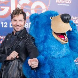 David Bisbal en el estreno de 'Parque Mágico'
