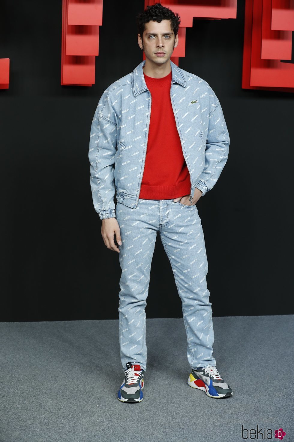 Eduardo Casanova en la presentación de la sede de Netflix en Europa