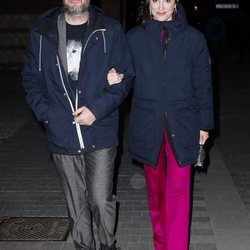 Diego Postigo y Bárbara Lennie en la presentación de la sede de Netflix en Europa