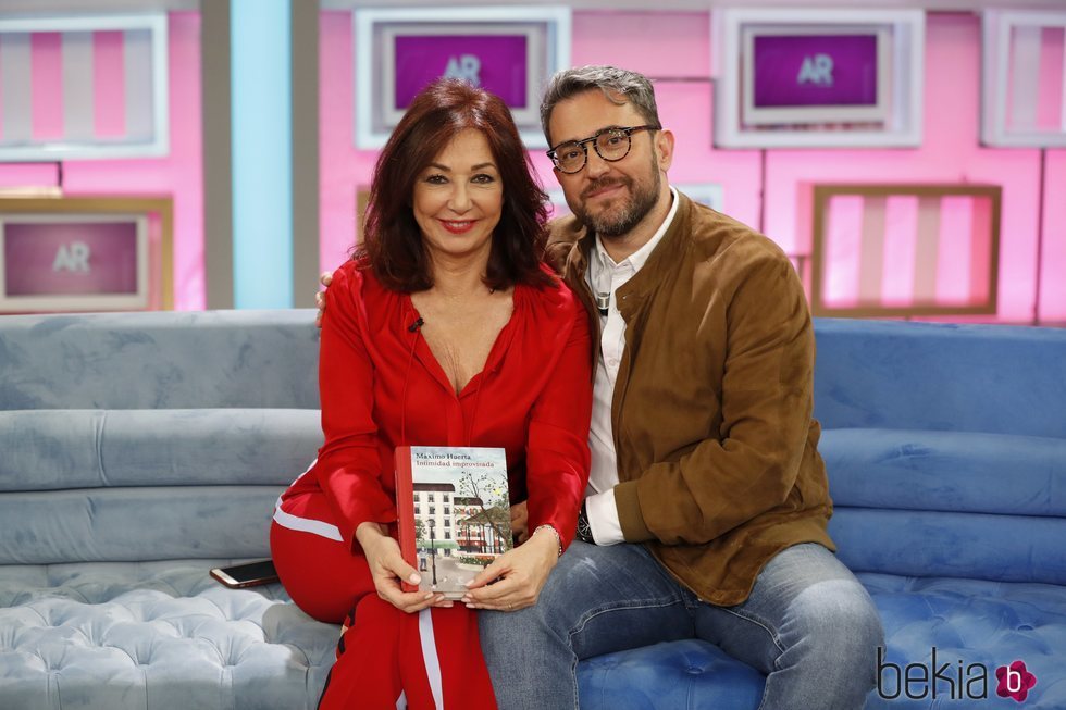 Màxim Huerta y Ana Rosa Quintana en 'El programa de Ana Rosa'