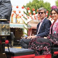 Cayetano Martínez de Irujo y Bárbara Mirjan en la Feria de Abril 2019