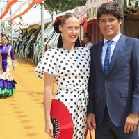 Fiona Ferrer y Javier Fal Conde en la Feria de Abril 2019