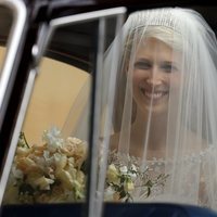 Lady Gabriella Windsor en su boda con Thomas Kingston