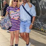 Belén Rodríguez y Manuel Zamorano en la despedida de soltera de Belén Esteban