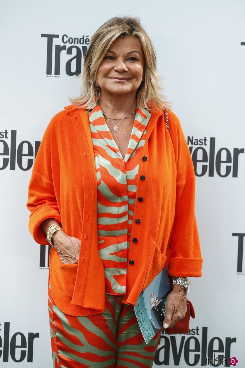 Cari Lapique en los Premios Conde Nast Traveler 2019