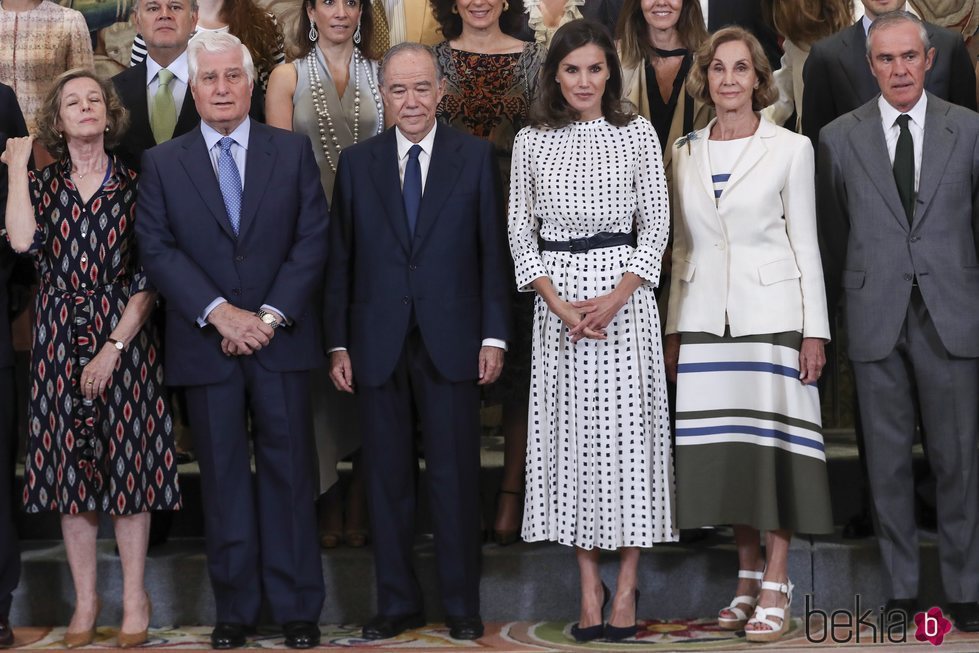 La Reina Letizia y el Duque de Alba en La Zarzuela