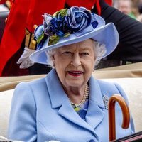 La Reina Isable II en las carreras de Ascot 2019