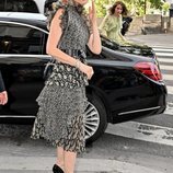 Laura Dern en la boda de Zoë Kravitz y Karl Glusman