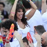Sonia Ferrer en el desfile del Orgullo 2019