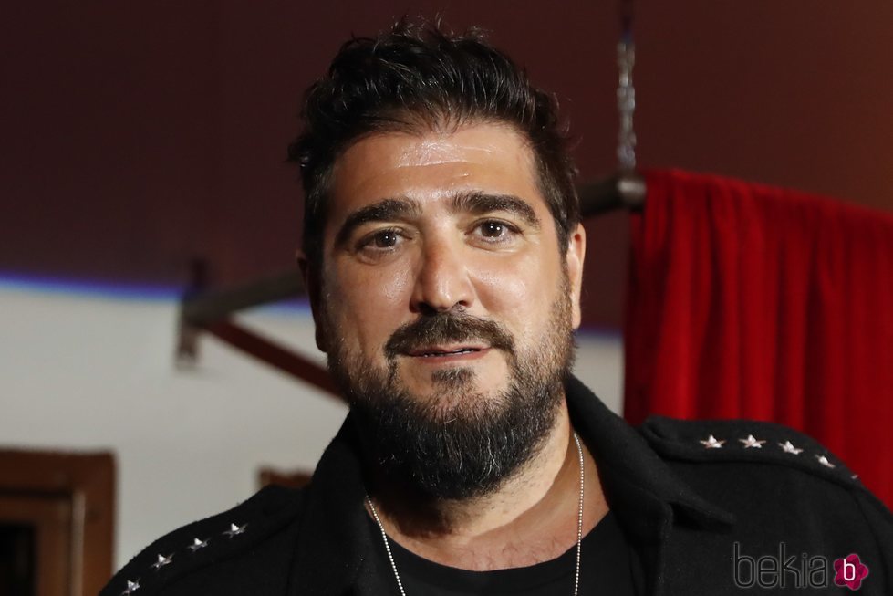 Antonio Orozco en la rueda de presa que despide su gira 'Único' en la que recibió el 'Ticket de Oro' y el 'Disco de Diamante'