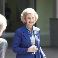 La Reina Sofía llega al hospital a visitar al Rey Juan Carlos