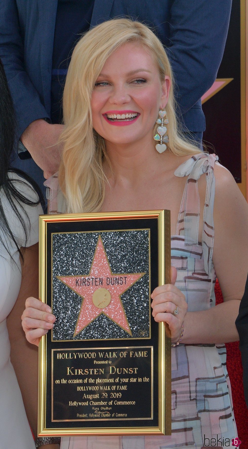 Kirsten Dunst recibe su estrella en el Paseo de la Fama