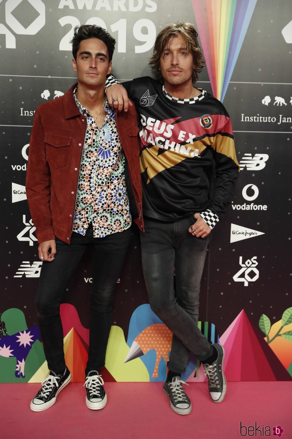 Marlon en la cena de los nominados de Los 40 Music Awards 2019