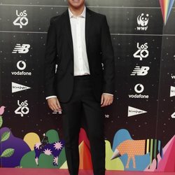 Alfred García en la cena de los nominados de Los 40 Music Awards 2019