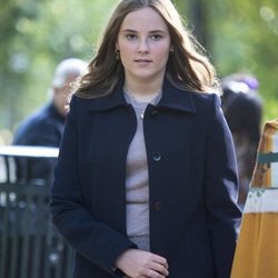 Ingrid Alexandra de Noruega en el parque de esculturas que lleva su nombre en Oslo