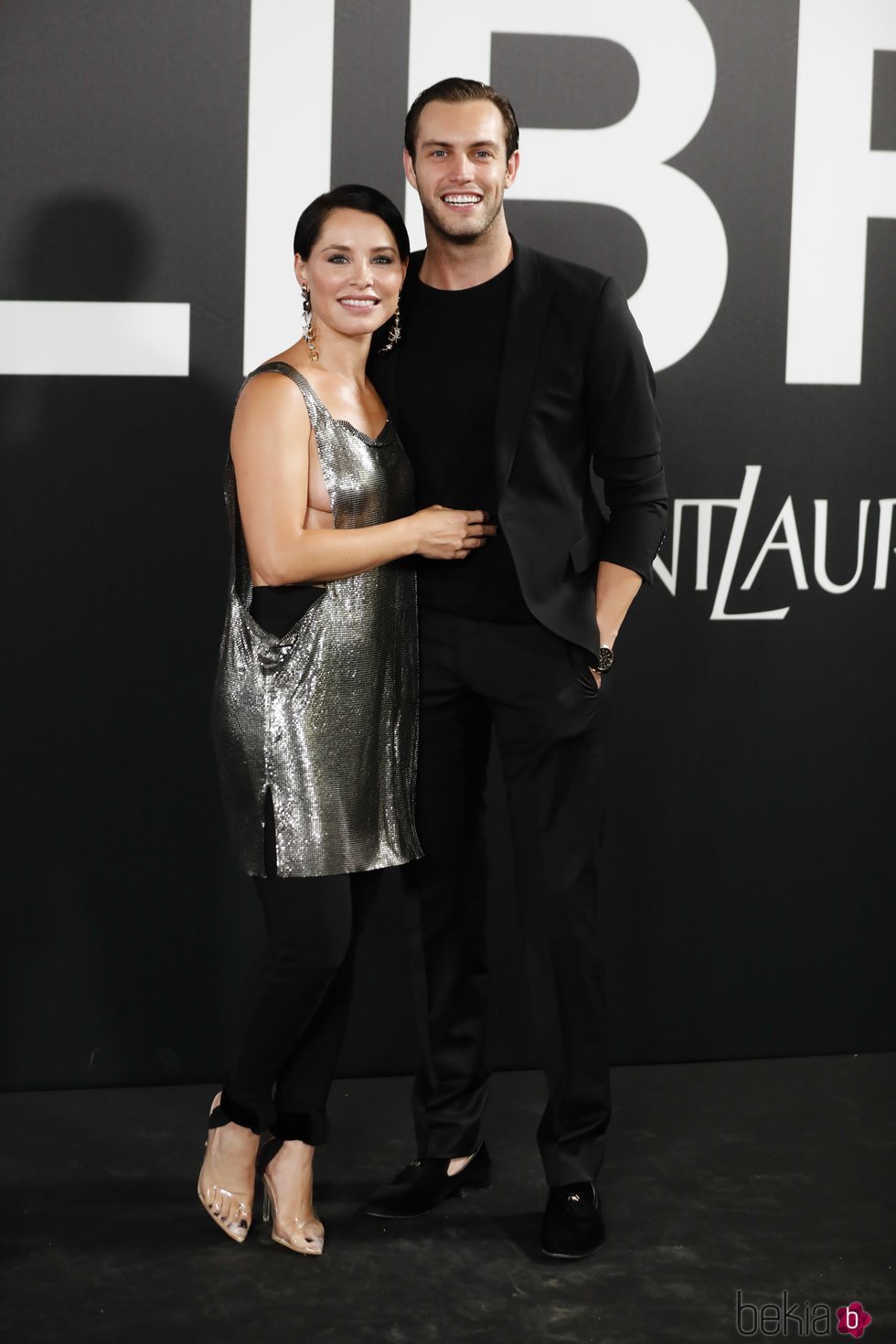 Soraya Arnelas y Miguel Herrera en la fiesta de presentación del perfume 'Libre' de Yves Saint Laurent