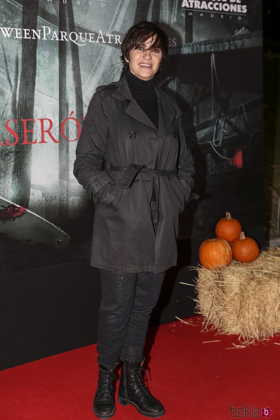 Melani Olivares en la presentación de la 'Halloween week 2019' del Parque de Atracciones de Madrid