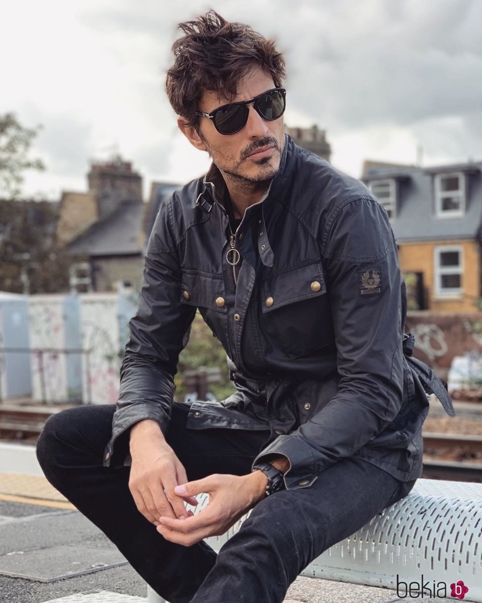 Andrés Velencoso, de vacaciones en Londres