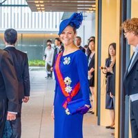 Victoria de Suecia en la entronización de Naruhito de Japón
