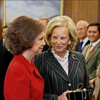 La Reina Sofía y la Princesa María Luisa de Prusia en La Zarzuela