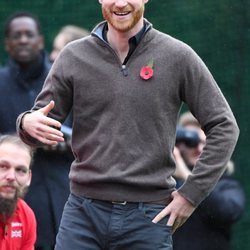 El Príncipe Harry en un almuerzo de los Juegos Invictus 2020