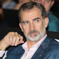 El Rey Felipe en la jornada 'El talento atrae al talento' de la Fundación Princesa de Girona