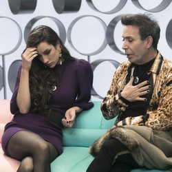 Adara y el Maestro Joao en el confesionario en la gala 10 de 'GH VIP 7'