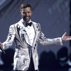 Ricky Martin presentando en la gala de los Premios Grammy Latino 2019