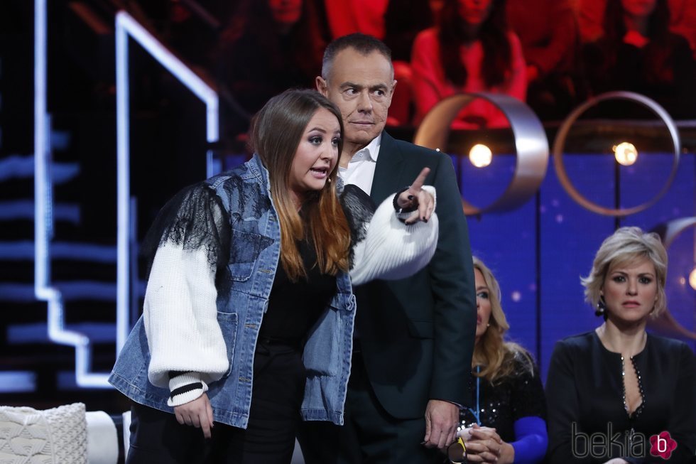 Rocío Flores Carrasco muy enfadada en el décimo debate de 'GH VIP 7'