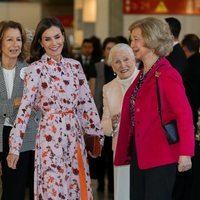 La Reina Letizia y la Reina Sofía, muy cómplices en el Rastrillo Nuevo Futuro 2019
