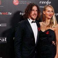 Carles Puyol y Vanesa Lorenzo en la gala People in Red 2019