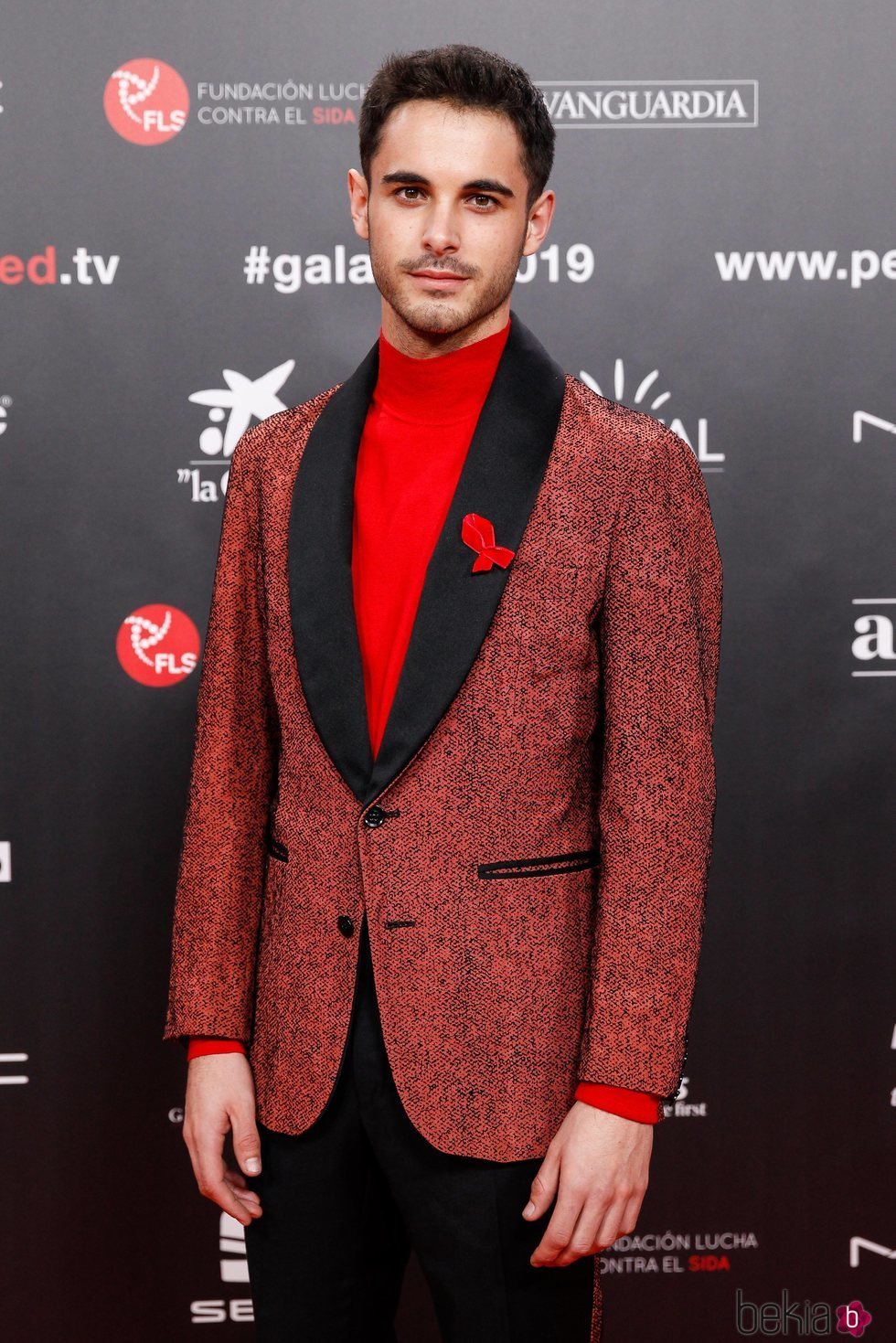 David Solans en la gala People in Red 2019