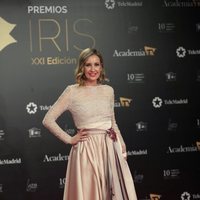 Mireia Montávez en la alfombra roja de los Premios Iris 2019