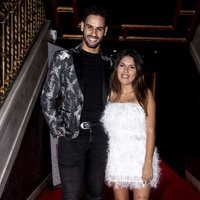 Asraf Beno y Chabelita Pantoja en la fiesta de Navidad de Unicorn