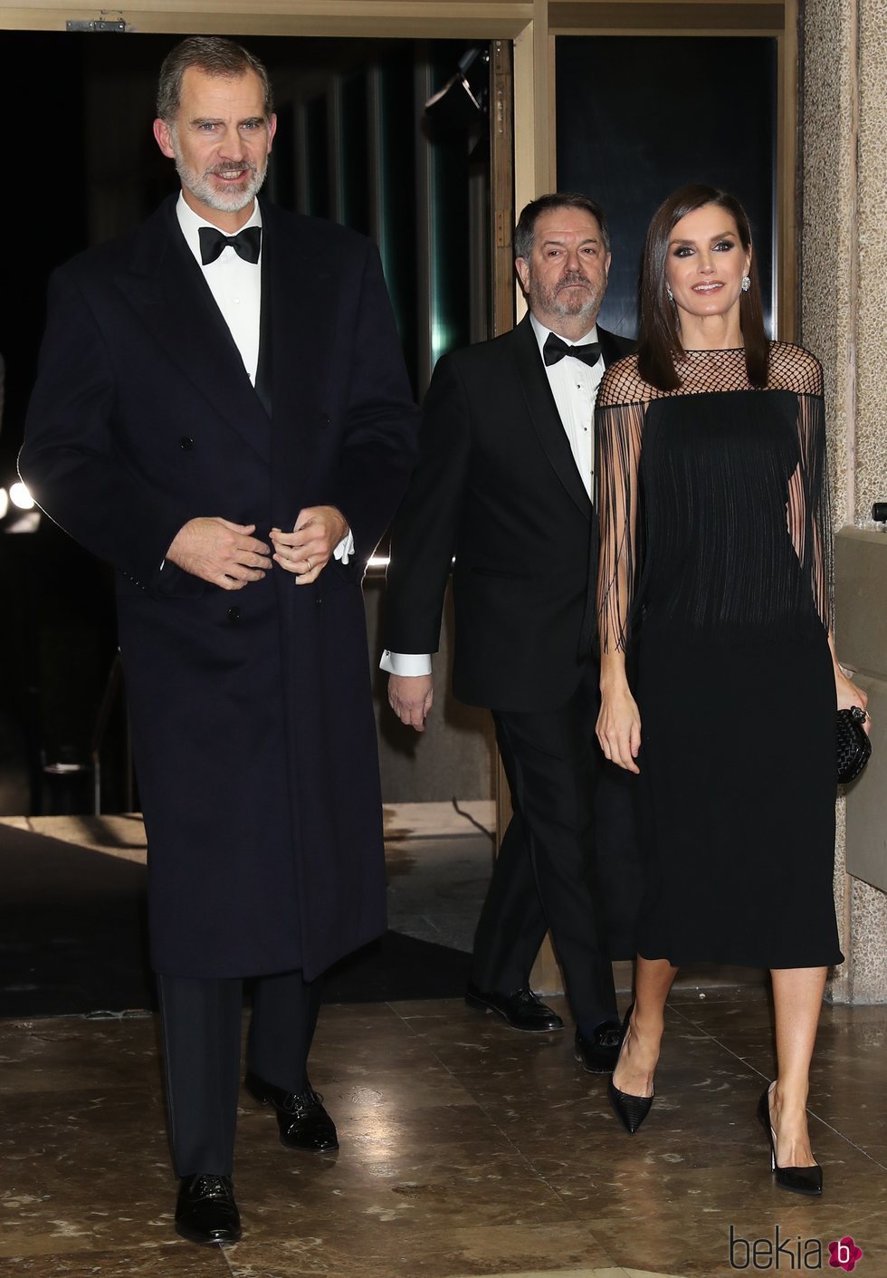 Los Reyes Felipe y Letizia en los Premios Mariano de Cavia 2019