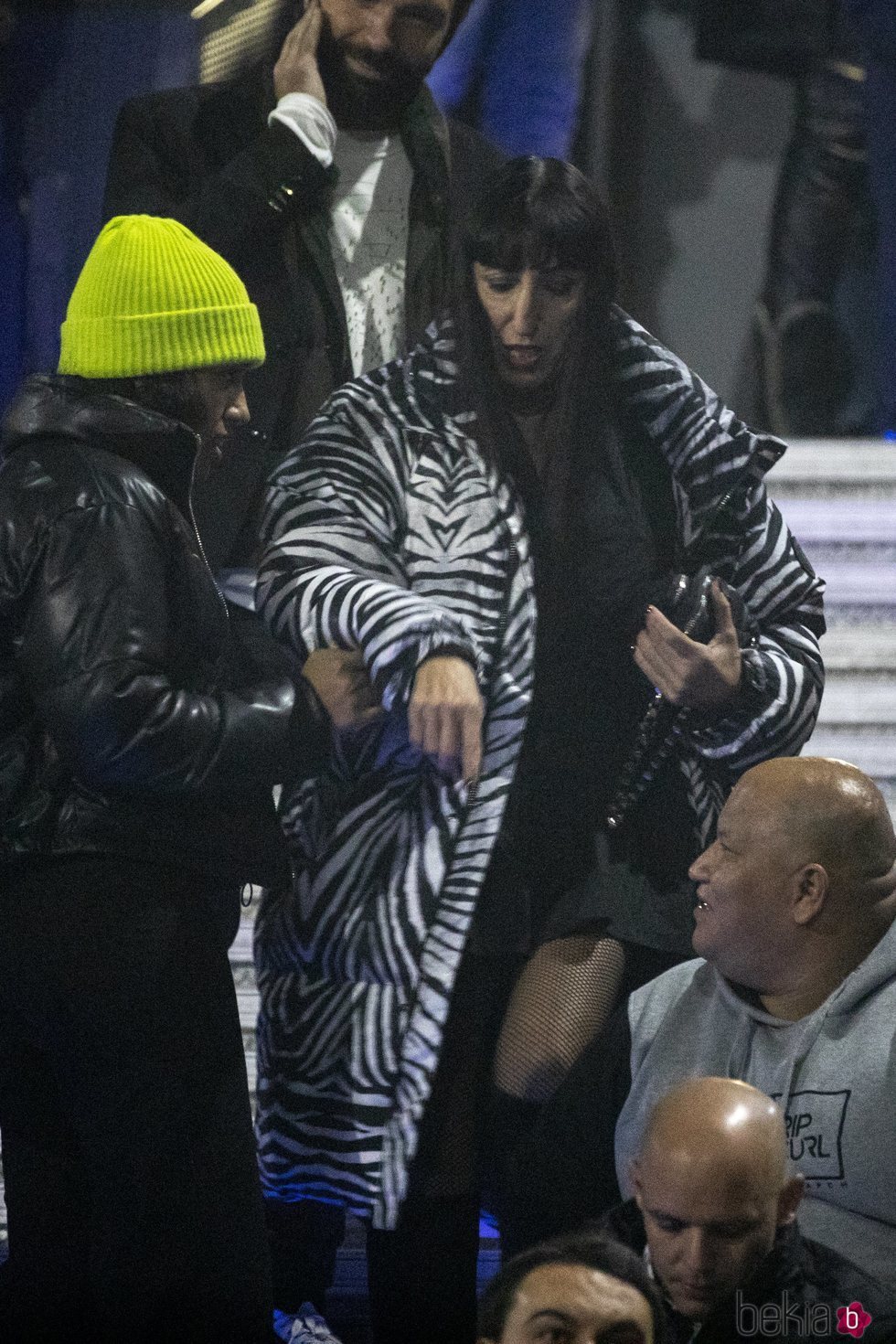 Rossy de Palma en el concierto de Rosalía en Madrid