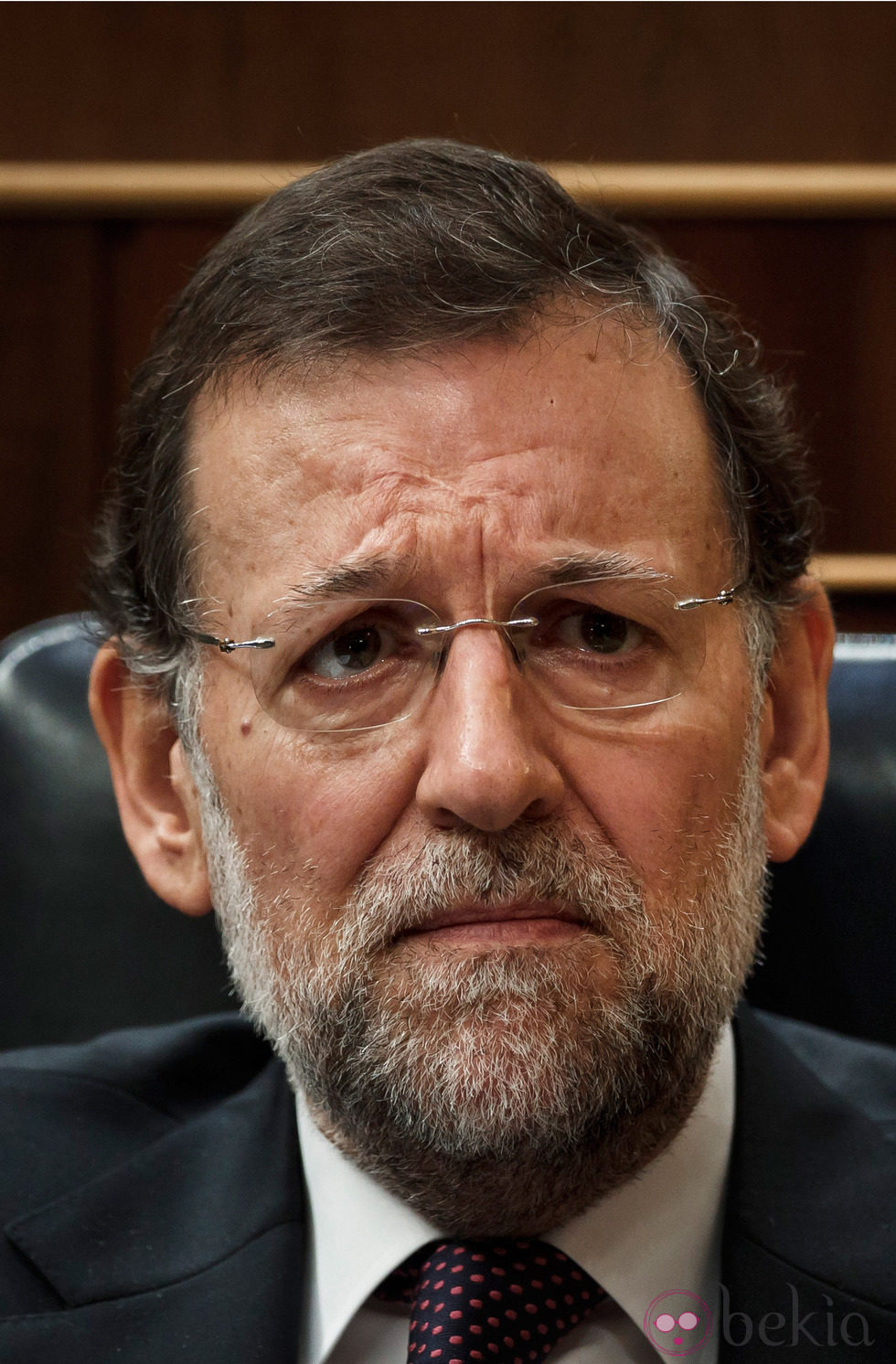 Mariano Rajoy triste