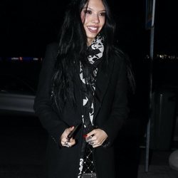 Alejandra Rubio llegando a casa de Terelu Campos en Nochevieja