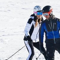 David Bisbal y Rosanna Zanetti disfrutando de la nieve en Baqueira