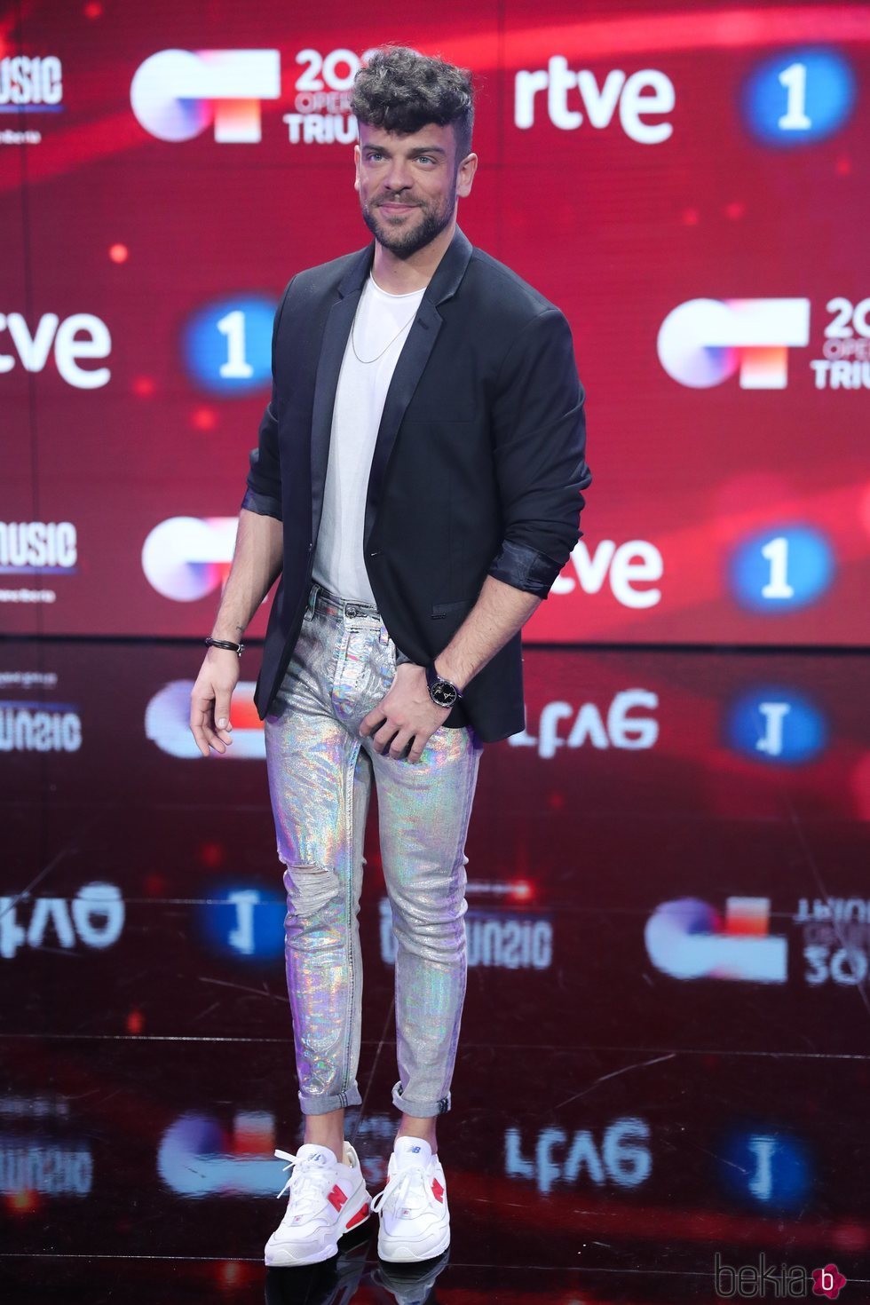 Ricky Merino en la presentación de 'OT 2020'