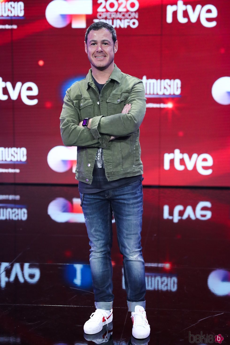 Iván Labanda en la presentación de 'OT 2020'