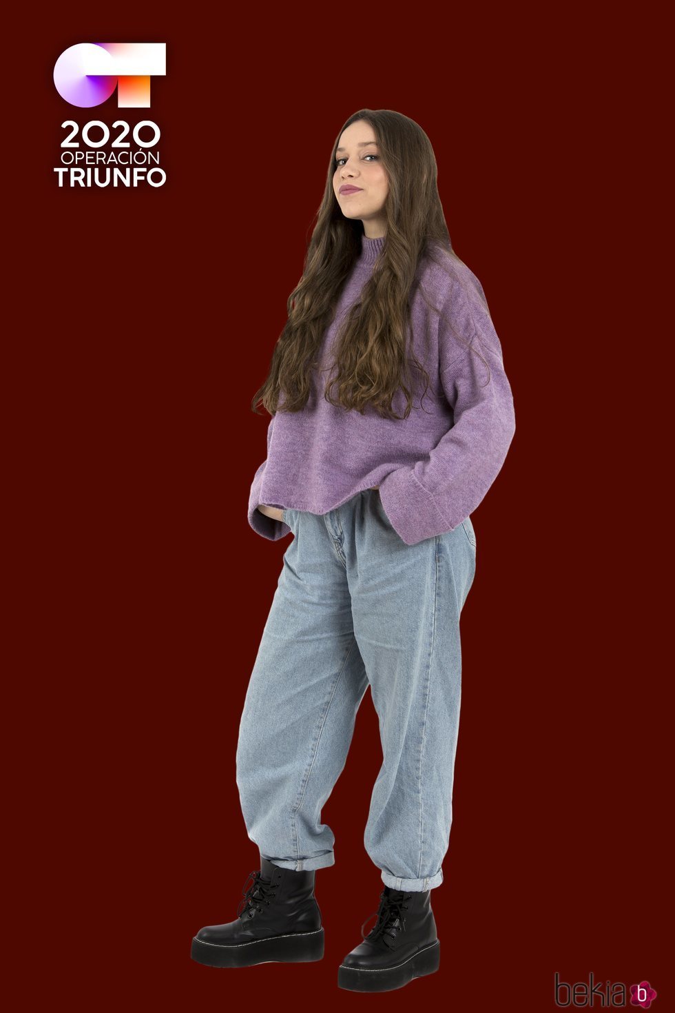 Eva en la foto oficial de 'OT 2020'
